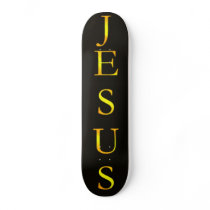 JESUS-orange skateboards