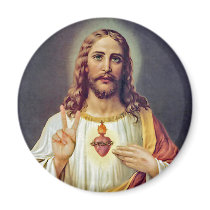 Jesus Peace Sign Magnet