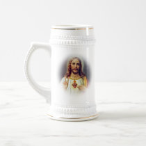 Jesus Peace Sign Coffee Mugs