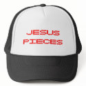 JESUS PIECES hats by april14 JESUS PIECES hats
