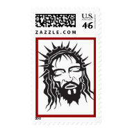 jesus postage stamp stamp