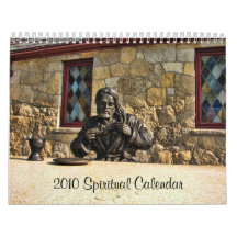 Jesús que rompe el pan, calendario de 2010 espirit