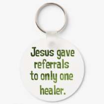 Jesus referrals keychains