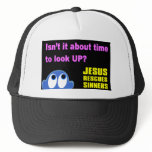 Jesus rescues sinners christian gift trucker hat