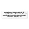 Jesus Returns Bumper Sticker bumper stickers by tomtink Jesus Returns Bumper Sticker bumper stickers