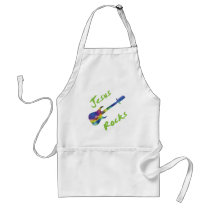 Jesus Rocks 1 aprons