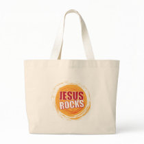 Jesus Rocks 2 Orange Bag