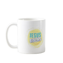 Jesus Rocks 8 Yellow mugs
