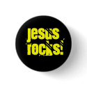 Jesus Rocks! buttons by rbutterflies Jesus Rocks! buttons