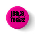 Jesus Rocks! - Customized buttons