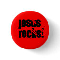 Jesus Rocks! - Customized - Custom... - Customized buttons by rbutterflies Jesus Rocks! - Customized - Custom... - Customized buttons