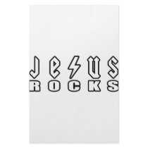 Jesus Rocks stationery by classicgodshop Jesus Rocks stationery