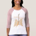 Ladies 3/4 Sleeve Raglan (Fitted)