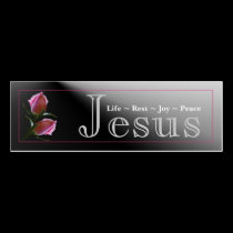 Jesus Rose Profile Card business cards