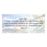 Jesus said... I am the Resurrection Full Color Rack Card