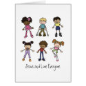Jesus said Love Everyone card by greenjellocarrots Jesus said Love Everyone card