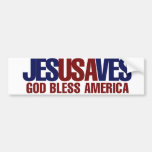 Jesus Saves Bumper Stickers
