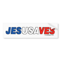 Jesus Saves Bumperstickers by ironydesign Jesus Saves Bumperstickers