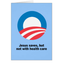 Jesus saves, but not with health care card