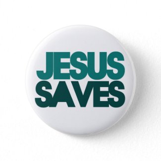 Jesus Saves Pin