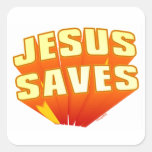 Jesus Saves christian gift Sticker