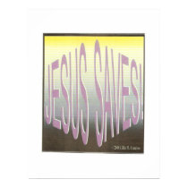 Jesus Saves Customized posters