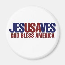 Jesus Saves Fridge Magnets