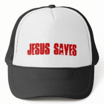 Jesus SAVES hat by christianartist Jesus SAVES hat