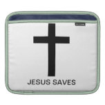 Jesus Saves IPad iPad Sleeves