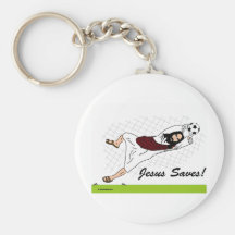JESUS SAVES! KEY CHAIN