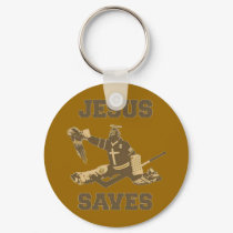 jesus saves key chain keychains