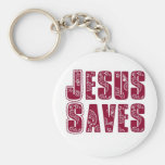 JESUS SAVES KEY CHAINS