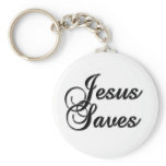 Jesus Saves Keychain