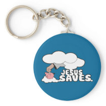 JESUS SAVES KEYCHAIN
