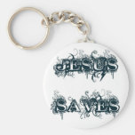 JESUS SAVES KEYCHAINS