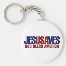 Jesus Saves Keychains