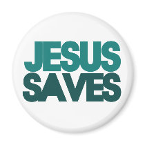 Jesus Saves Fridge Magnets