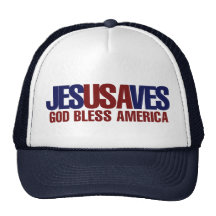 Jesus Saves Mesh Hats
