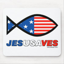 Jesus Saves mousepads by ironydesigns Jesus Saves mousepads