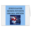 jesus saves obama spends cards by jimhartley jesus saves obama spends cards