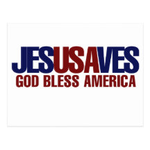 Jesus Saves Postcards