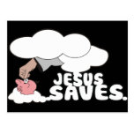 JESUS SAVES POSTCARDS