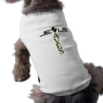 jesus Saves Puppy Shirt pet clothing by DAZELEWGRAPHIX jesus Saves Puppy Shirt pet clothing