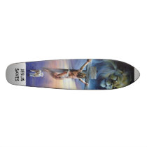 JESUS SAVES skateboards
