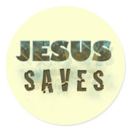 Jesus Saves Sticker sticker