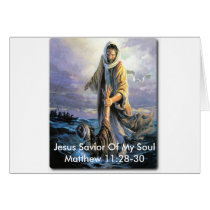 Jesus Savior Of My Soul Cards