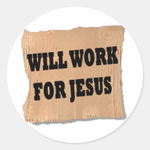 Jesus Sign (Stickers)