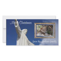jesus statue photocard photo card