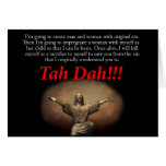 Jesus, ta da!!!   Holiday card
