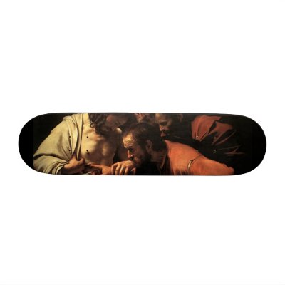 Jesus & The Apostles Skateboard (John 20: 19-29) by KitteasGallery